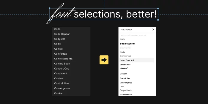 Better Font Picker plugin