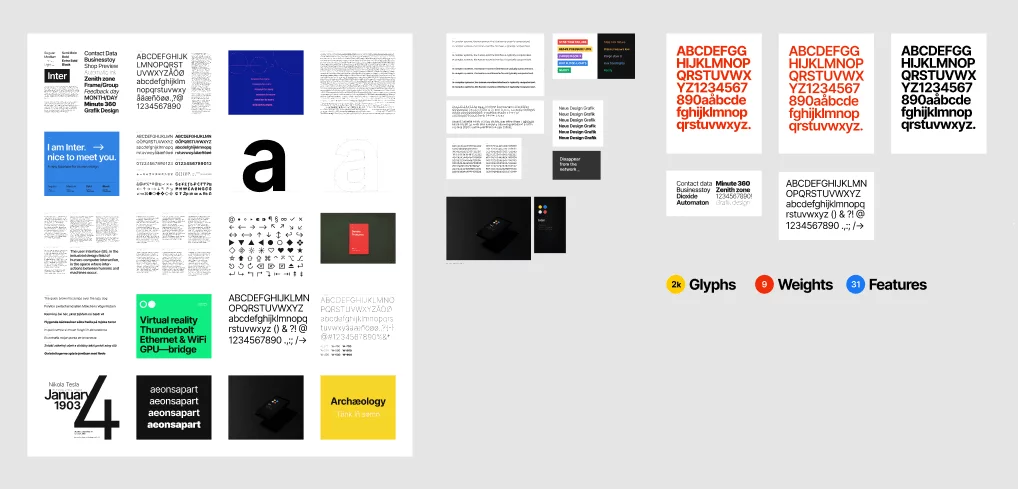 Inter typeface
