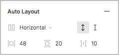 auto layout panel figma