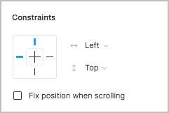 figma constraints
