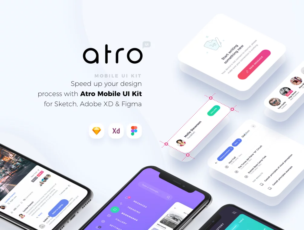 Figma mobile UI kit
