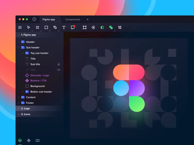 dark ui