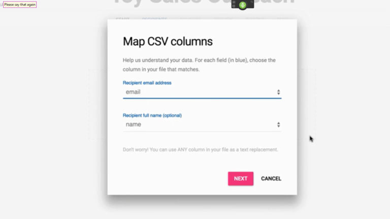 SaaS ui